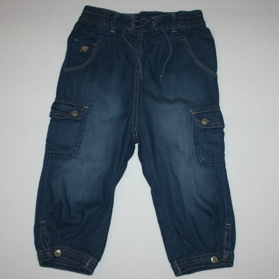 Mexx 女孩裁剪柔软牛仔裤 5 码 — 第 1/3 张图片