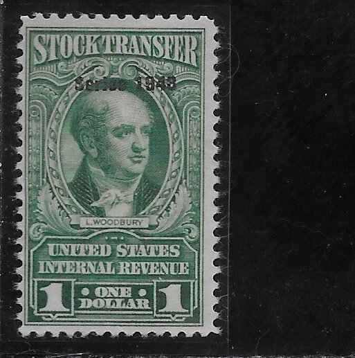 US Scott RD150, Revenue, Stock Transfer, $1, Series of 1943, MNG, F/VF - Image 1 of 1