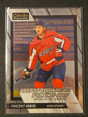 23-24 O-Pee-Chee Platinum Vincent Iorio Marquee Rookie 🚨🚨🚨 Washington Capital - Image 1 of 2