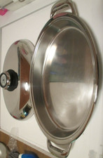 ORIGINALE AMC Premium sistema Casseruola alta con coperchio vano, 24 x 38 CM, 3,5 L..