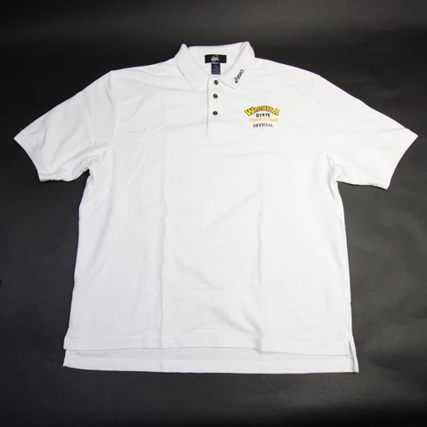 Wichita State Shockers Asics Polo Men's White Used Cover