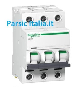 A9F54306 Acti9 iC60H 3P 6A C Miniature Circuit breaker - Imagen 1 de 5