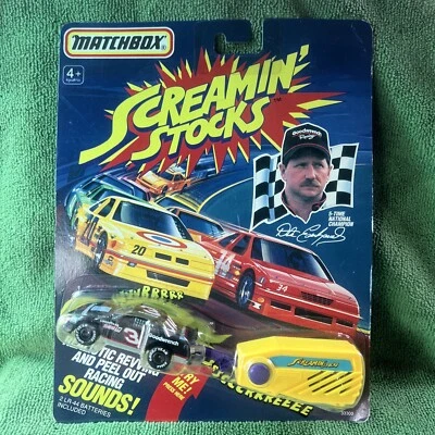 1991 Matchbox Screaming Stocks Dale Earnhardt 5 time Nascar Champion at the time - Image 1 of 2