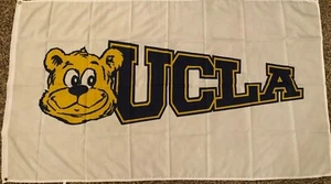 UCLA CALIFORNIA BRUINS WHITE FLAG new 3x5 superior quality fade resist us seller - Picture 1 of 3