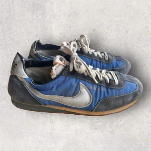Nike Waffle Racer Original Vintage Talla 8/9 Azul Años 80 - Imagen 1 de 14