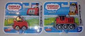 Mattel Fisher~Price Thomas & Friends *Salty & Winston* Metal Collection Lot of 2 - Picture 1 of 3