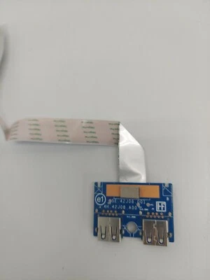 Dell Monitor Stand P2419H Part: USB PORT BOARD & Ribbon 4H-42J08-A00 - Image 1 of 3