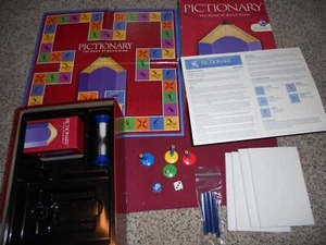 Pictionary The Game of Quick Draw Parker Brothers 2007 #04531 Complete - Picture 1 of 1