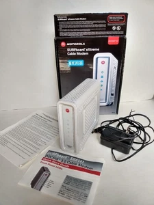 Motorola Cable Modem Surfboard Extreme SB6141 DOCSIS 3.0 Used - Picture 1 of 13