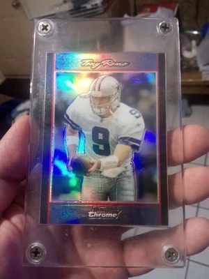 Tony Romo Dallas Cowboys Rare Refractor Card 2007 Topps#BC115$$ - Image 1 of 2
