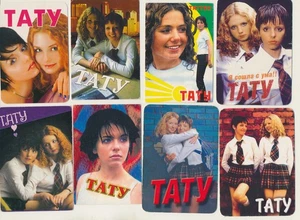 t.A.T.u. taschenkalender 2002 8 Stück gebraucht Made in Ukraine Mega Rarität - Bild 1 von 3