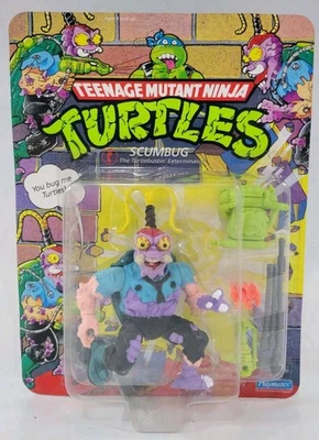 Vintage NOVO/NOS 1990 TMNT (Teenage Mutant Ninja Turtles) Scumbug, Unpunched - Imagem 1 de 4