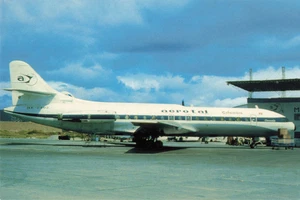 Postcard Airline Aerotal Colombia Caravelle 6R HK--2402 Limited CC8. - Picture 1 of 2