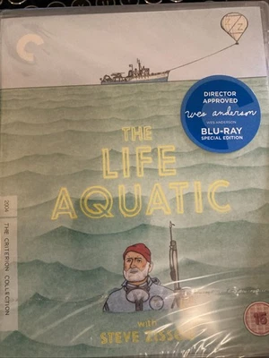 The Life Aquatic With Steve Zissou Criterion Collection BRAND NEW Blu-ray SEP51 - image 1 of 2