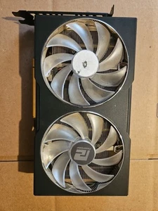 Powercolor Radeon RX 6600 XT 8GB Hellhound GPU Fast Ship! - Photo 1/4