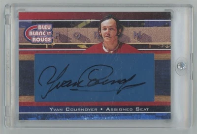 2018-19 Presidents Choice Bleu Blanc & Rouge Auto Yvan Cournoyer 3/12 (MicTal) - Image 1 of 2