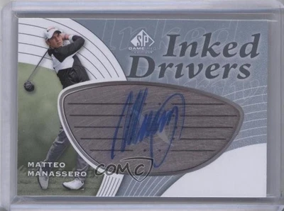 2012 SP Game Used Edition Silver Steel Matteo Manassero #ID-MM Rookie Auto RC - Image 1 of 2