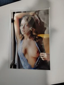 4x6 Glossy Photo Fine Nude Print Hairy Bush Fit Slim Curvy Female model premium  - Picture 1 of 4