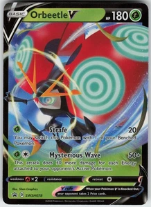 Holo Foil Orbeetle V - SWSH078 Promo SWSH: Sword & Shield Promo Cards - Picture 1 of 1