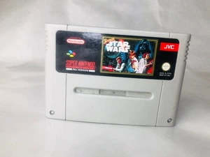 Video Game Super Star Wars SNES Super Nintendo Cart Only Vintage - Picture 1 of 3