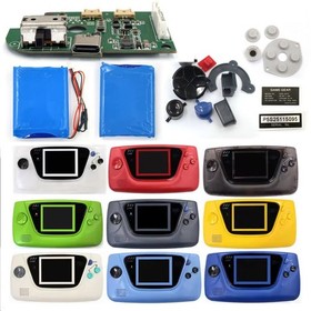 Replacement Housing Shell With Dual Batteries Mod For Sega Game Gear For Sega GG