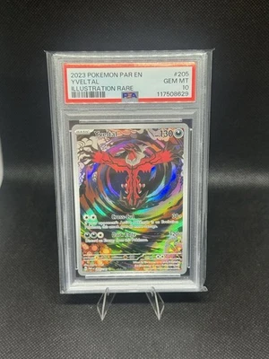 Yveltal 205/182 SV04: Paradox Rift Holo PSA 10 - Image 1 of 2
