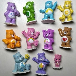 Lote de 11 estatuillas de PVC Care Bears coleccionables mini figuras adornos para pasteles juguetes TCFC - Imagen 1 de 9