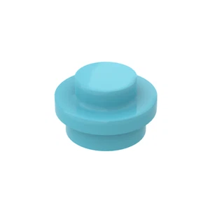 Medium Azurblau 4073 1x1 runde Platte Stein - Menge wählbar - LEGO® kompatibel Bul - Bild 1 von 3