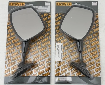 Espejos retrovisores de repuesto para motocicleta Kawasaki GPZ720-1100 EMGO 20-29681/2 OEM, '83-'85 Foto 1 de 4