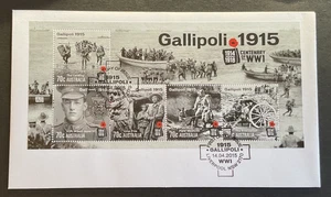 FDC:    2015 GALLIPOLI  1915.  -  LF 270 - Picture 1 of 1