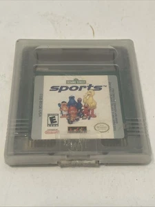 Game Boy Color / GB Color Game Sesame Street Sports Original * Nintendo W/ Case - Picture 1 of 12