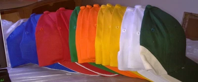 CAPPELLINI COTONE  CON VISIERA-colori assortiti - Immagine 1 di 4