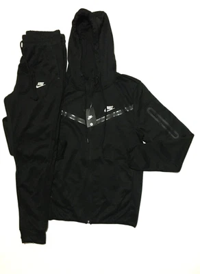 Conjunto de 2 piezas de trajes Nike Tech con cremallera completa cálidos para correr para hombre Foto 1 de 3