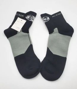 Calcetines deportivos ROCKDEEP (por encima del tobillo) (talla 9-13) (negro/gris) 1 de 1 - Imagen 1 de 7