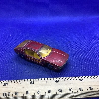 Matchbox Lesney 1969 rojo caliente Lamborghini Marzal coche #20 ruedas finas súper rápidas Foto 1 de 4