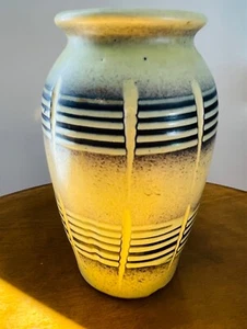 Scheurich Vase 238 14 gelb mid century Vintage ca. 14cm - Bild 1 von 2