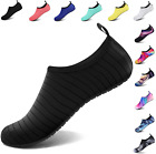 VIFUUR Water Sports Shoes Barefoot Quick-Dry Aqua Yoga Socks Slip-On for Men Wom