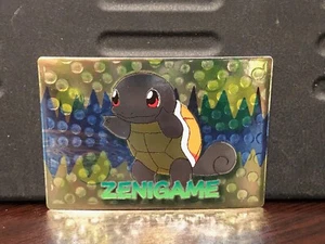 1999 Pokemon Meiji Promo Foil Japanese Embossed Zenigame - Bild 1 von 2