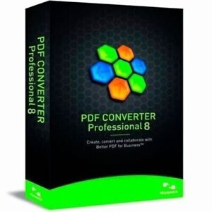 Nuance PDF Converter Professional 8 for PC (Create, Convert, Edit) Multilanguag