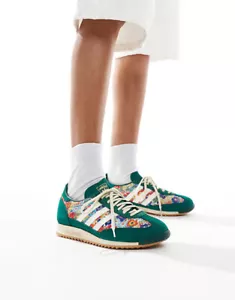 Adidas Originals SL 72 OG x Liberty London Women's Shoes Floral Print JH7226 NEW - Picture 1 of 5