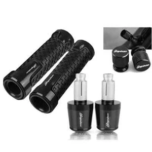 Motorcycle Handlebar Hand Grips Handle Bar Ends Cap For SUZUKI HAYABUSA GSXR1300 - Picture 1 of 9