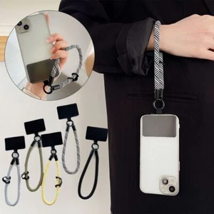 Nylon Phone Lanyard Keychain Wrist Hanging Rope  Phone Accessories - Photo 1 sur 14