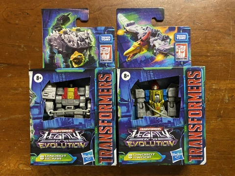 Hasbro Takara Tomy Transformers Legacy Core Class Swoop & Scarr Cover