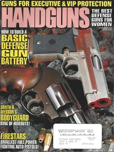 HANDGUNS Magazine November 1993 S&W Bodyguard Firestars small auto pistols - Picture 1 of 3
