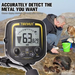Professional Metal Detector Treasure Hunter Pinpointer with LCD Screen - Picture 1 of 12