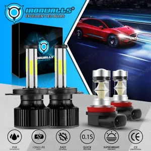 Faros LED de 6 lados 6000 k luces antiniebla de haz alto bajo para Mini Cooper 2018-2024 - Imagen 1 de 12