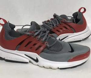 Nike Presto GS 833875-002 Size 6 Youth Grey Red White University Red Nice! - Picture 1 of 6
