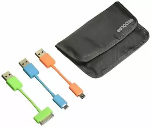 Incase EC20057 USB Cable Kit 4in Colors - Picture 1 of 1