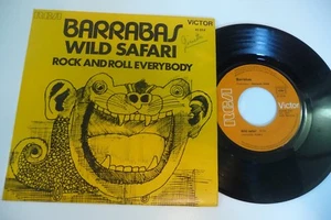 BARRABAS 45T WILD SAFARI / ROCK AND ROLL EVERYBODY. FRENCH PRESS RCA. 7" - Imagen 1 de 2