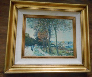 Alfred Sisley framed print****textured - Bild 1 von 4